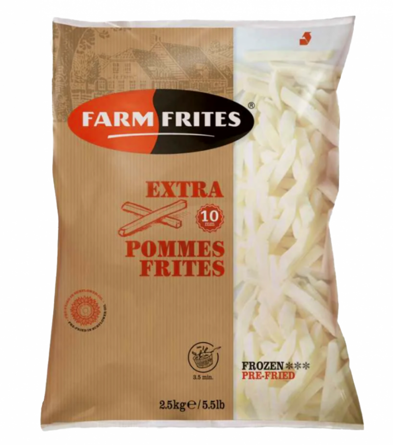 Замороженный картофель фри от производителя «Farm Frites» купить оптом по привлекательной цене