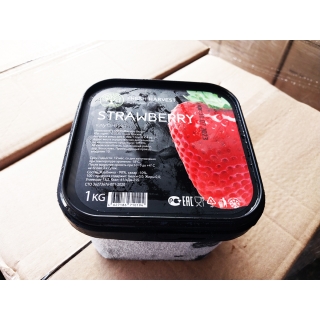 Замороженное ягодное пюре Клубника «FRESH HARVEST» купить оптом в Москве по ценам производителя