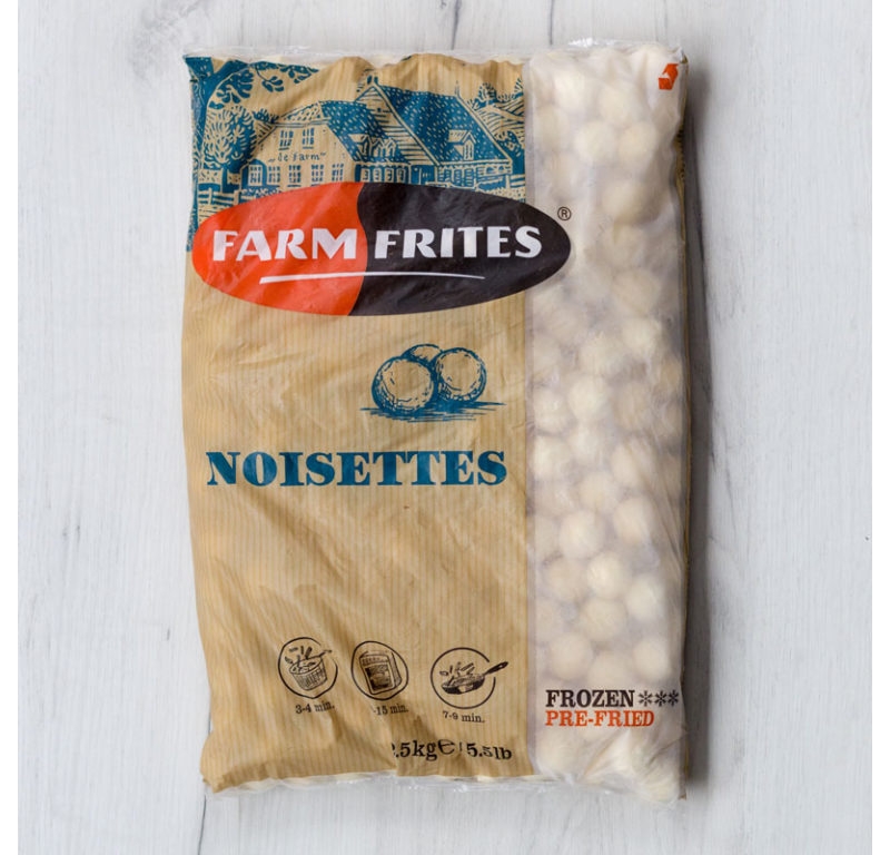 Картофельные шарики (из картофельного пюре), пакет 2.5 кг/4шт., Farm Frites - фото - 1