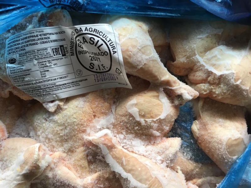 Куриные окорочка Халяль от производителя «Seara» Бразилия купить оптом в Москве