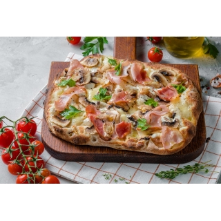 Замороженная Римская пицца с ветчиной и грибами от производителя «Novikov Group» купить оптом, цена