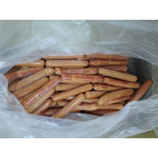 Замороженные сосиски «Популярные» купить оптом в Москве недорого по ценам производителя ООО «СКМ»