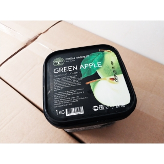 Замороженное пюре «FRESH HARVEST» Зелёное яблоко 1 кг купить оптом в Москве по ценам производителя