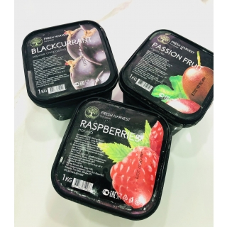 Замороженное ягодное пюре «FRESH HARVEST» МАЛИНА купить оптом в Москве по ценам производителя