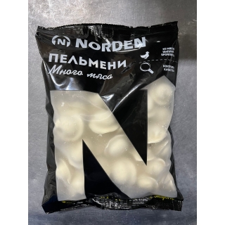 Пельмени «Много мяса» по 800 грамм ТМ «Norden» купить мелким оптом в Москве по ценам производителя Пельмени «Много мяса» по 800 грамм ТМ «Norden» купить мелким оптом в Москве по ценам производителя