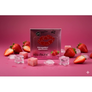 Мятные конфеты без сахара со вкусом - Ароматная клубника - купить леденцы оптом по низкой цене