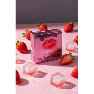 Леденцы без сахара с освежающим вкусом - Ароматная клубника - купить конфеты оптом по низкой цене