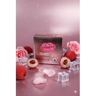 Леденцы без сахара «KISS DELICE» - Нежная Роза, Личи и Мята - 50 гр - купить оптом по низкой цене