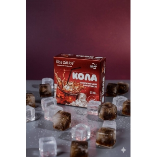 Леденцы без сахара «KISS DELICE» со вкусом - Освежающая Кола - 50 гр - купить оптом по низкой цене