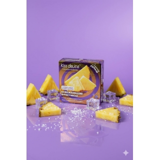 Леденцы без сахара KISS DELICE - Сочный Ананас и морская соль - 50 гр - купить оптом по низкой цене